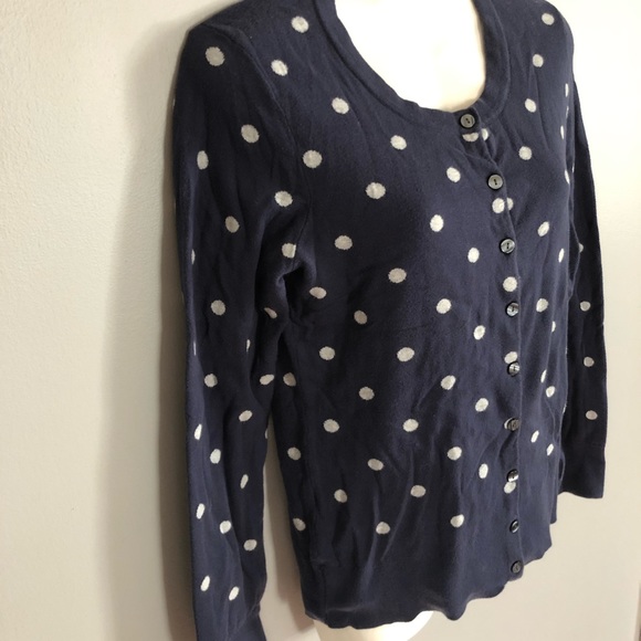 Tommy Hilfiger Navy Blue Button-down Cardigan sz S - Picture 2 of 9